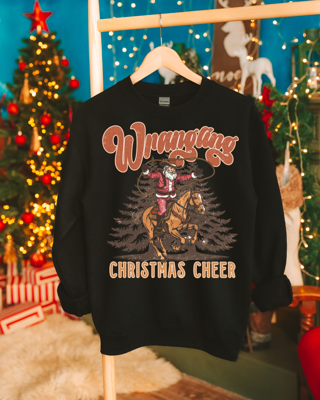 Wrangling Christmas Cheer - Crewneck