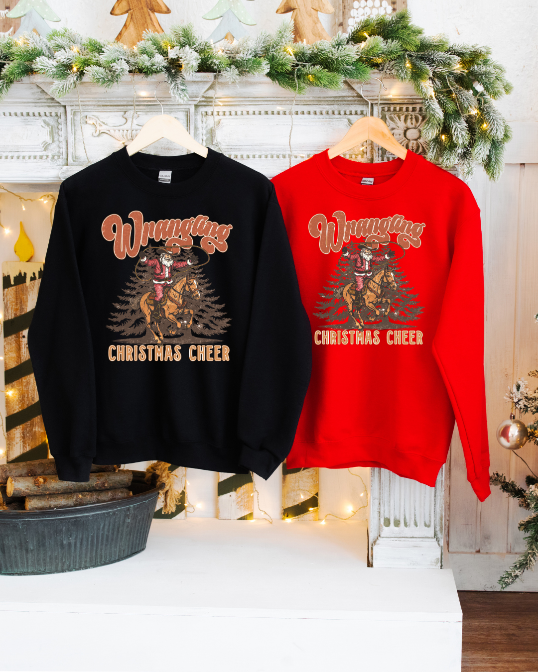 Wrangling Christmas Cheer - Crewneck