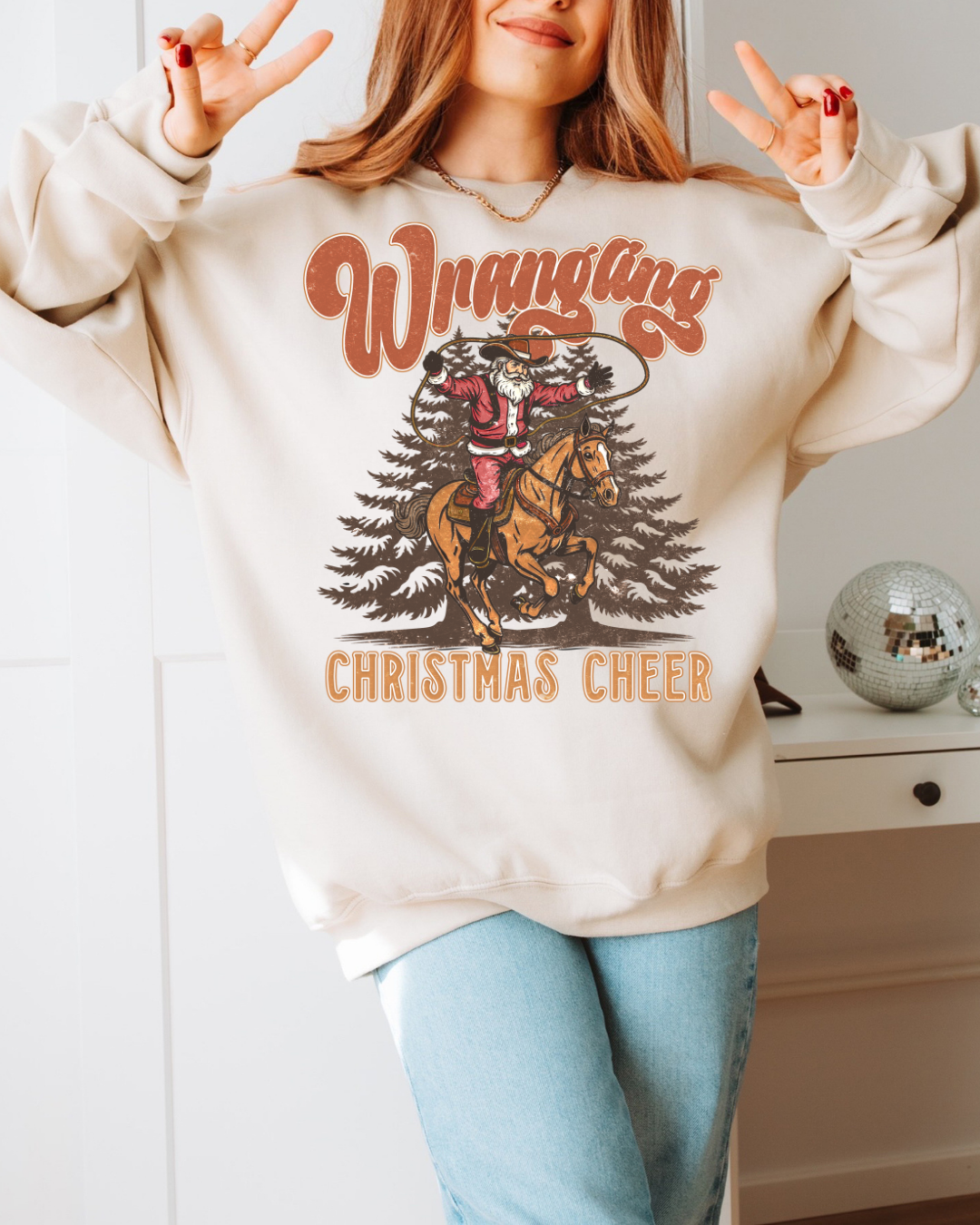 Wrangling Christmas Cheer - Crewneck