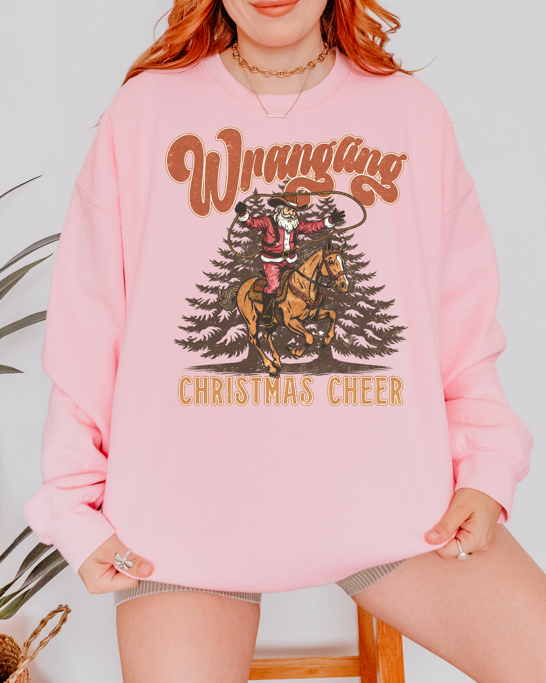 Wrangling Christmas Cheer - Crewneck