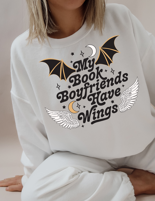 My book boyfriends have wings