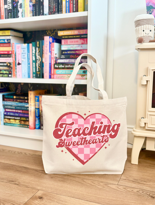 Teaching Sweethearts Teacher Tote