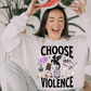 Choose Violence - Fourth Wing Inspired - Shirt/Crewneck