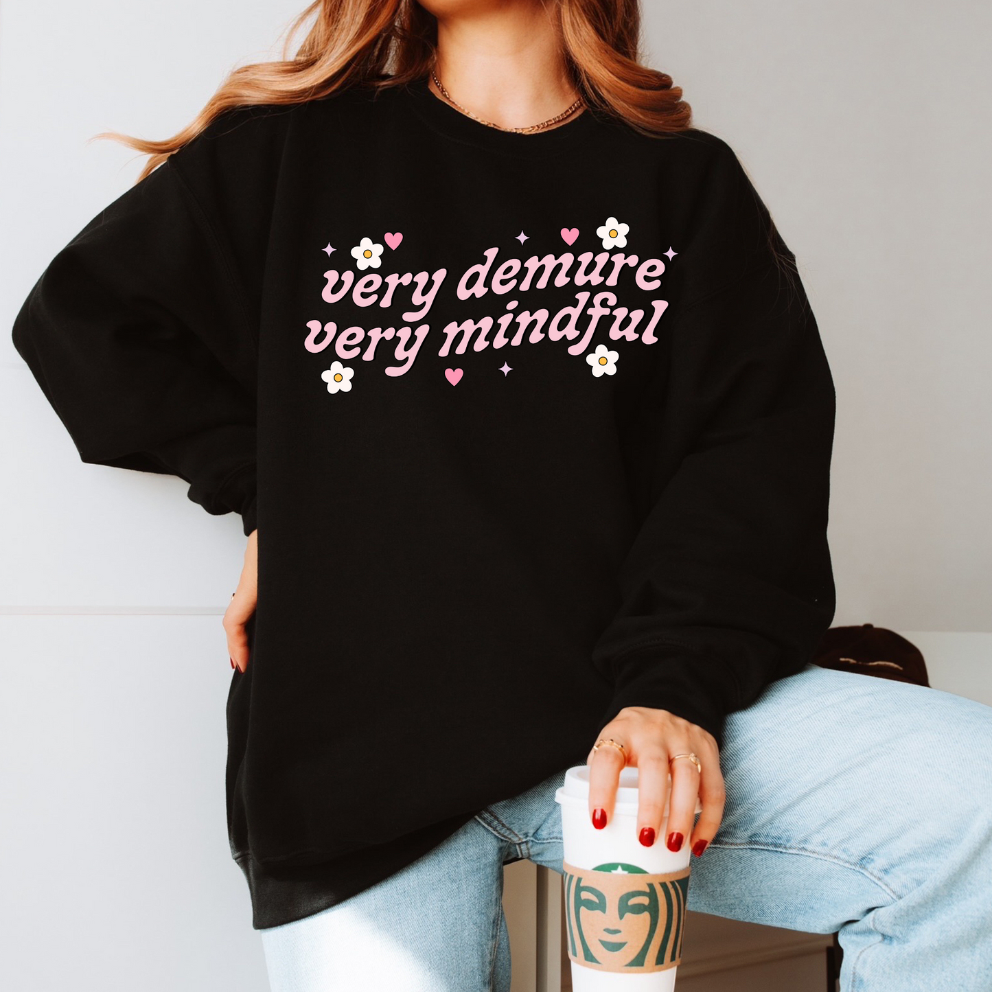 Very Demure Very Mindful Shirt/Crewneck