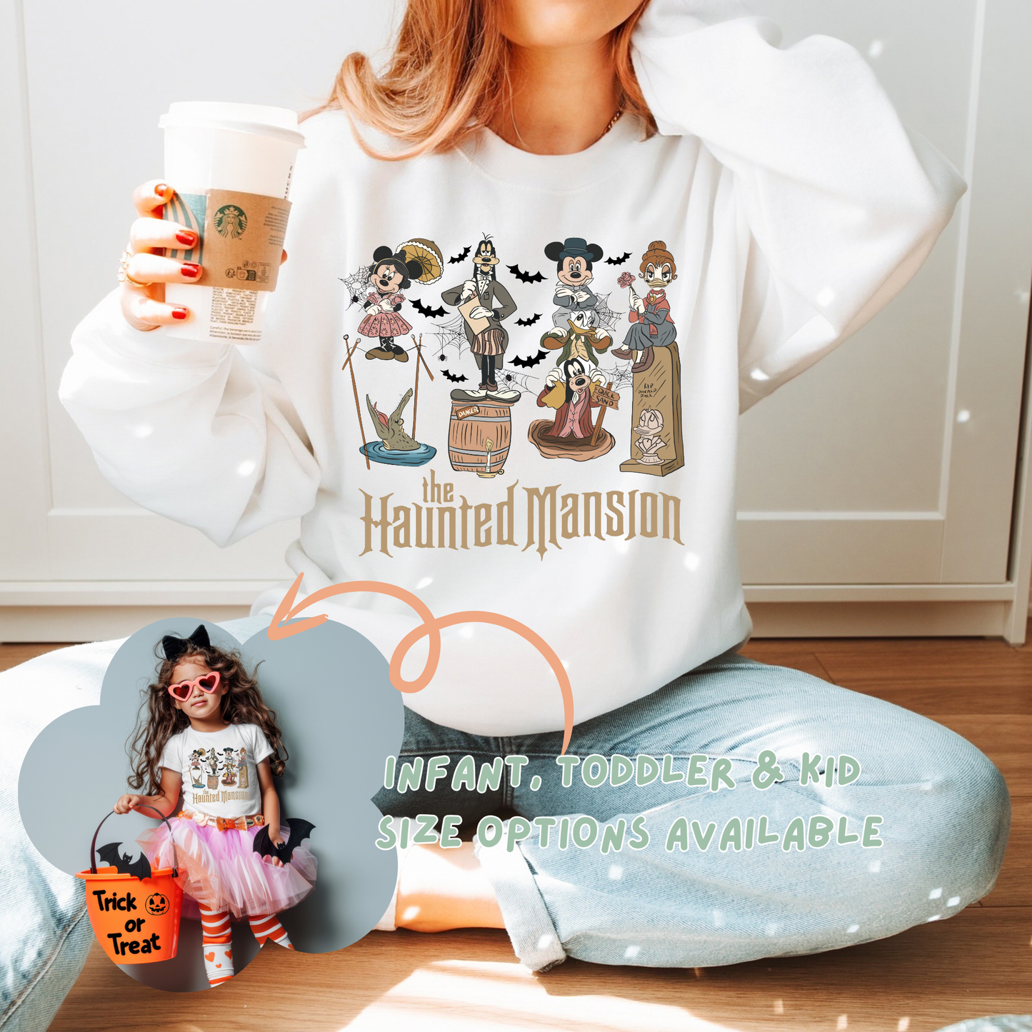 Haunted Mouse Mansion Shirt/Crewneck