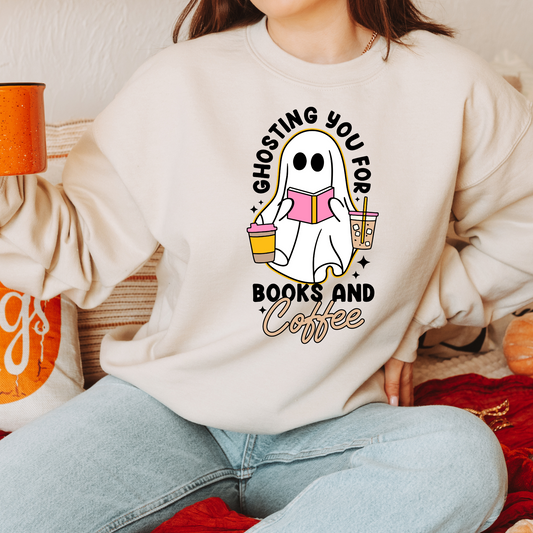 Ghosting You For Books & Coffee Shirt/Crewneck