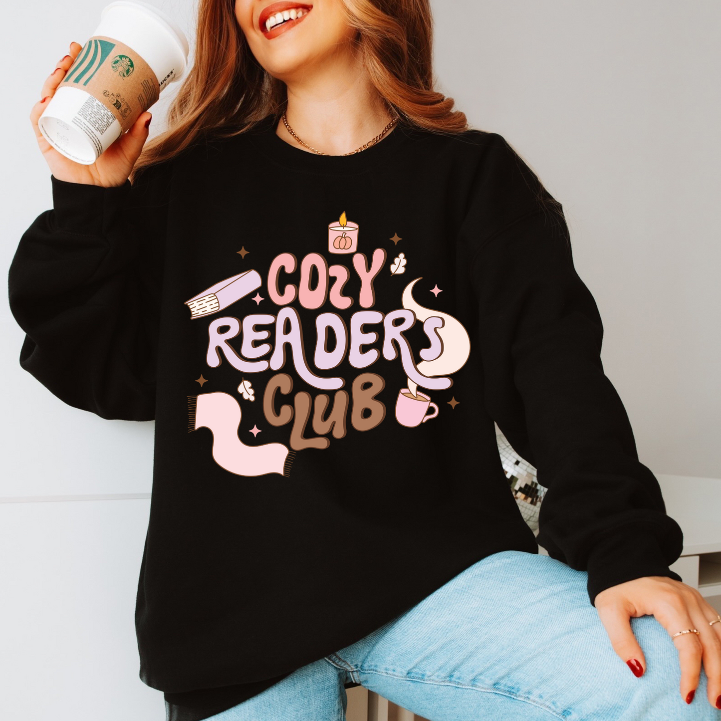 Cozy Readers Club - Shirt/Crewneck