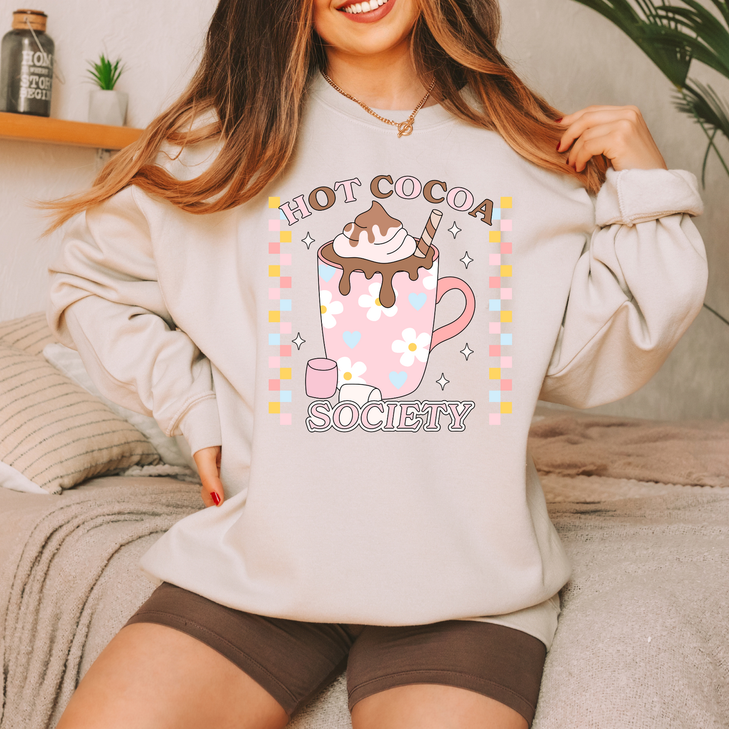 Hot Cocoa Society- Shirt/Crewneck