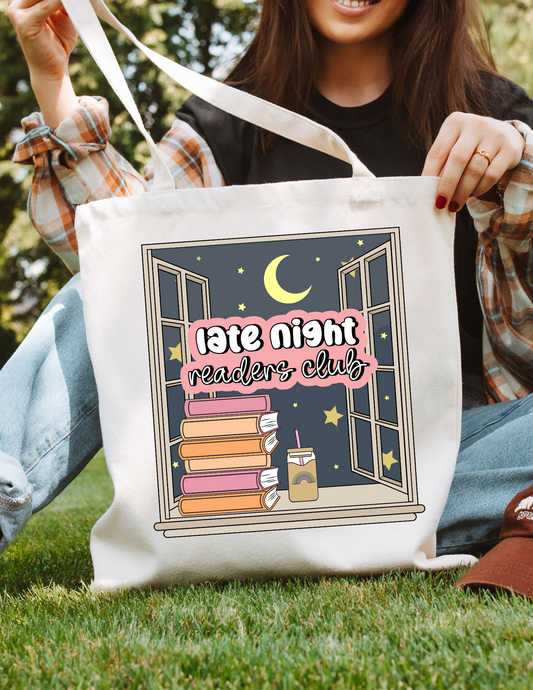 Late Night Readers Club Tote