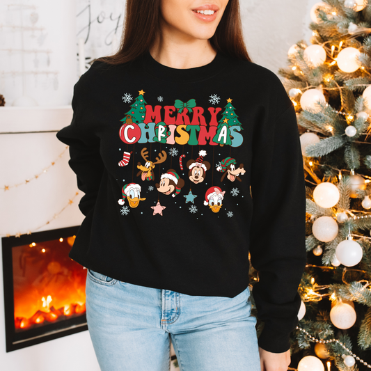 Merry Christmas Mickey & Friends - Shirt/Crewneck