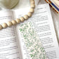 Vintage Green Toile Bookmark