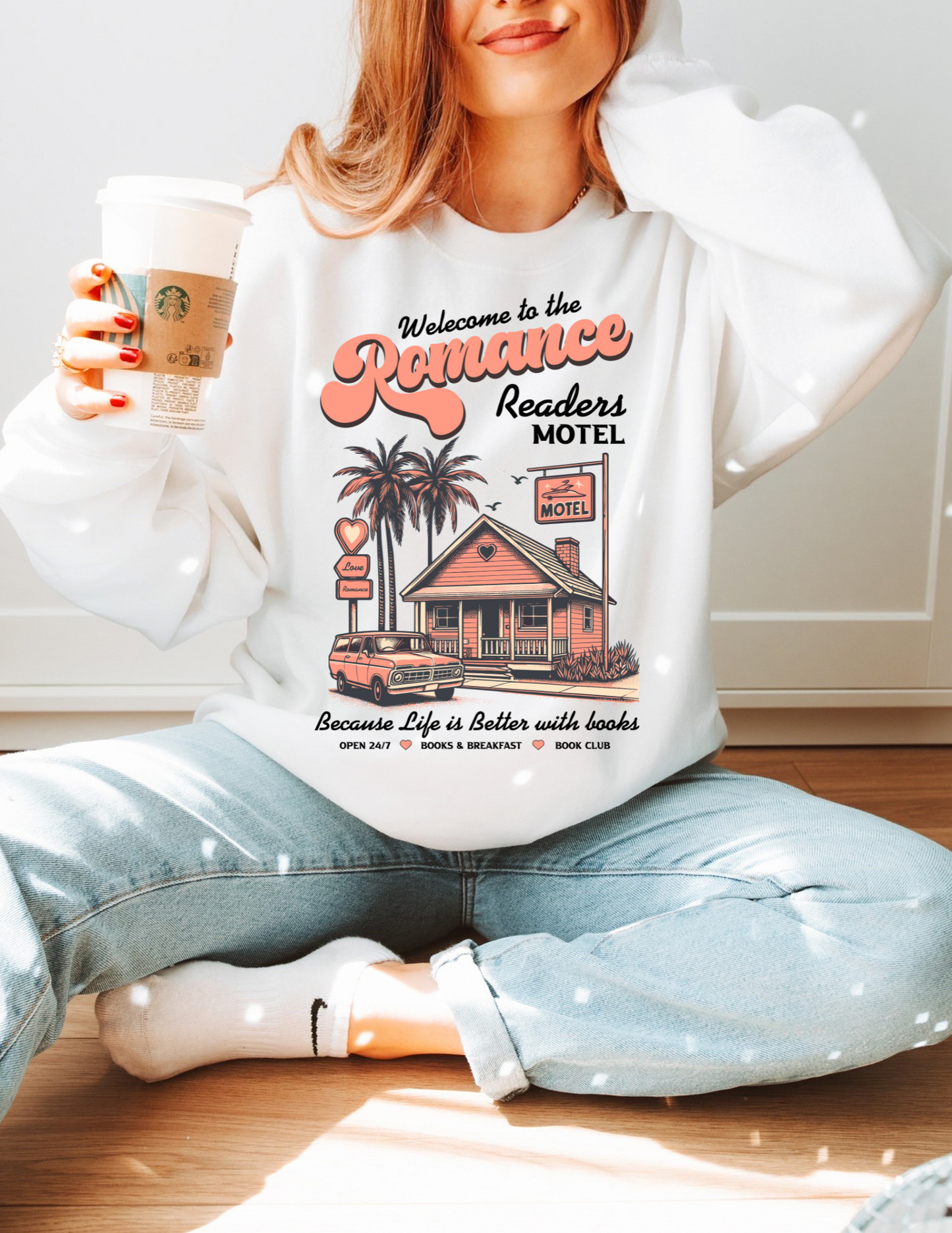 Romance Readers Motel Shirt/Crewneck