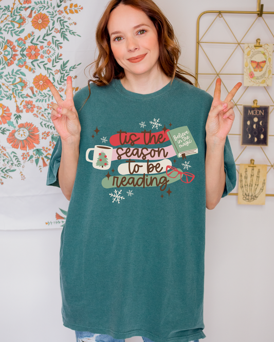 'Tis The Season To Be Reading - Shirt