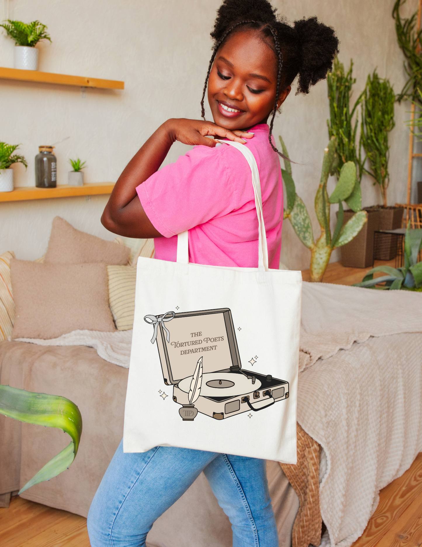 The Tortured Poets Vinyl Player Tote