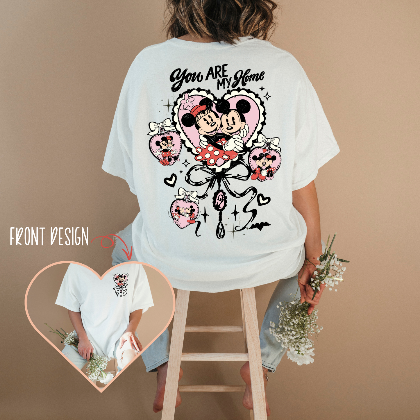 Mickey & Minnie You Are My Home - Shirt/Crewneck